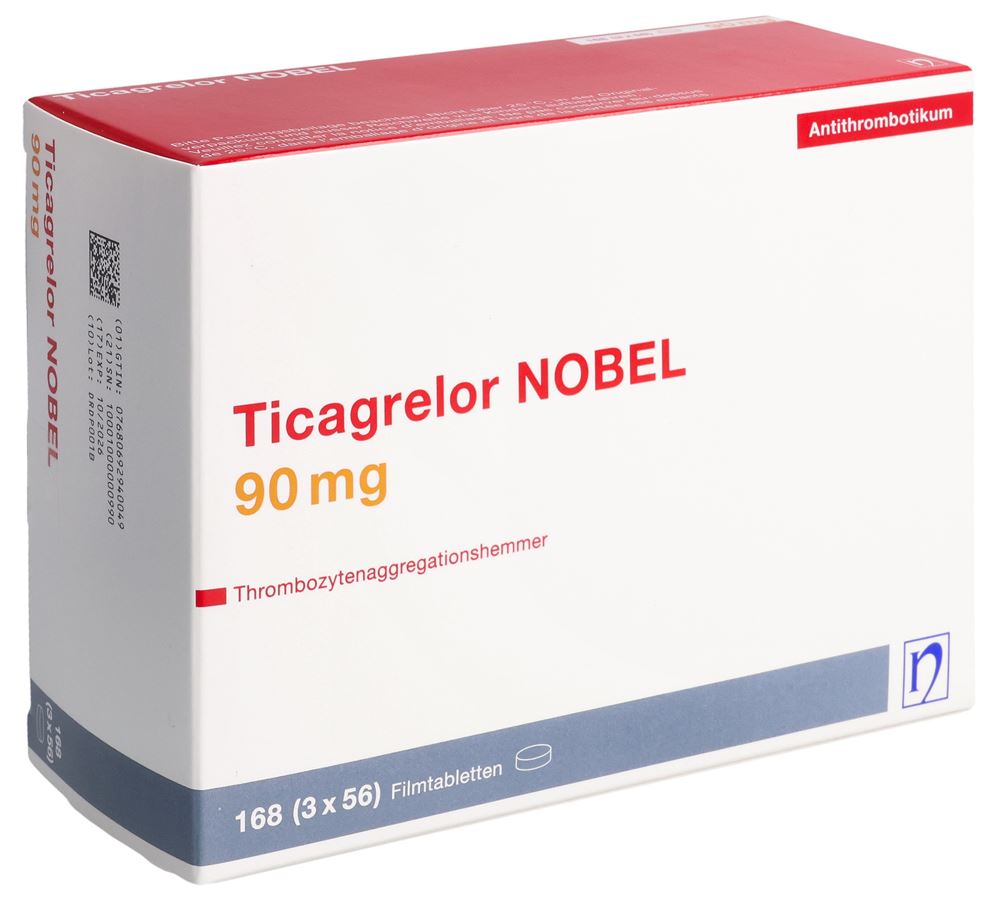 TICAGRELOR NOBEL 90 mg, image principale