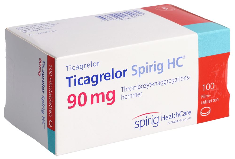 TICAGRELOR Spirig HC 90 mg, Hauptbild