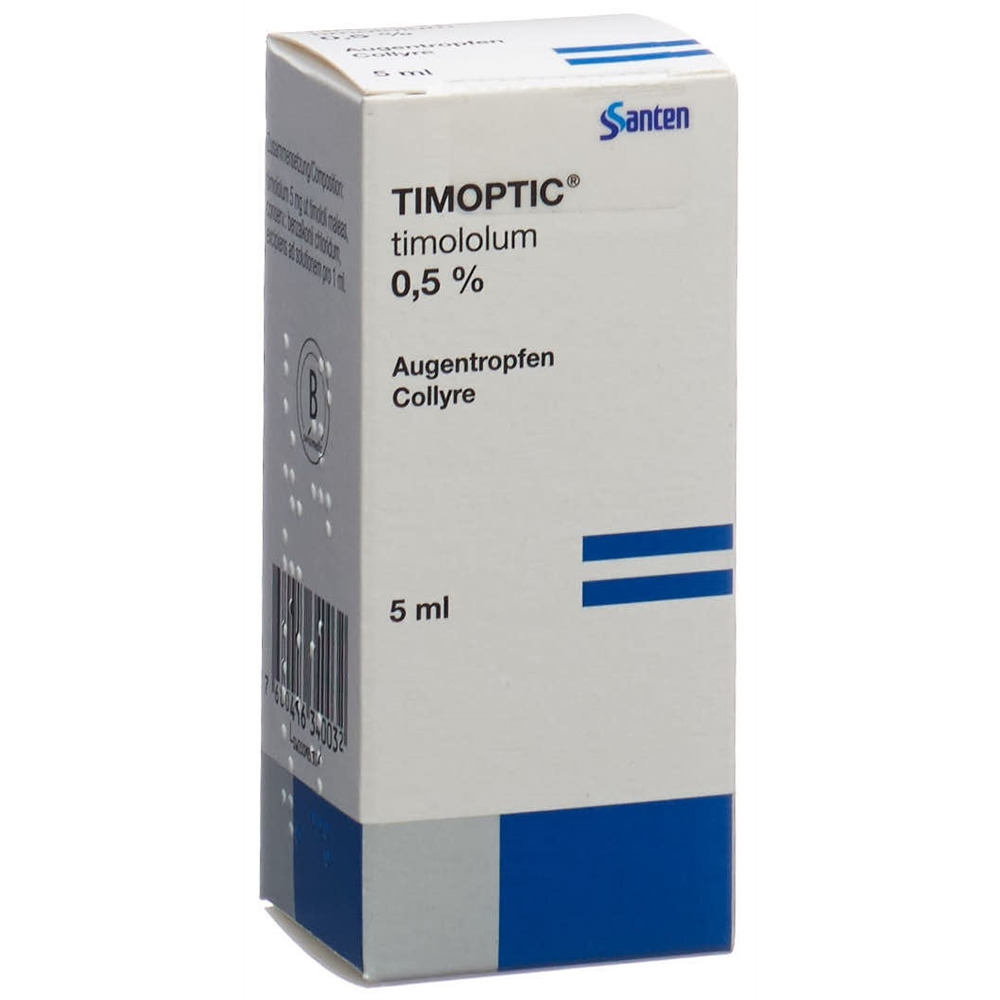 TIMOPTIC Gtt Opht 0.5 % Fl 5 ml, Bild 2 von 2