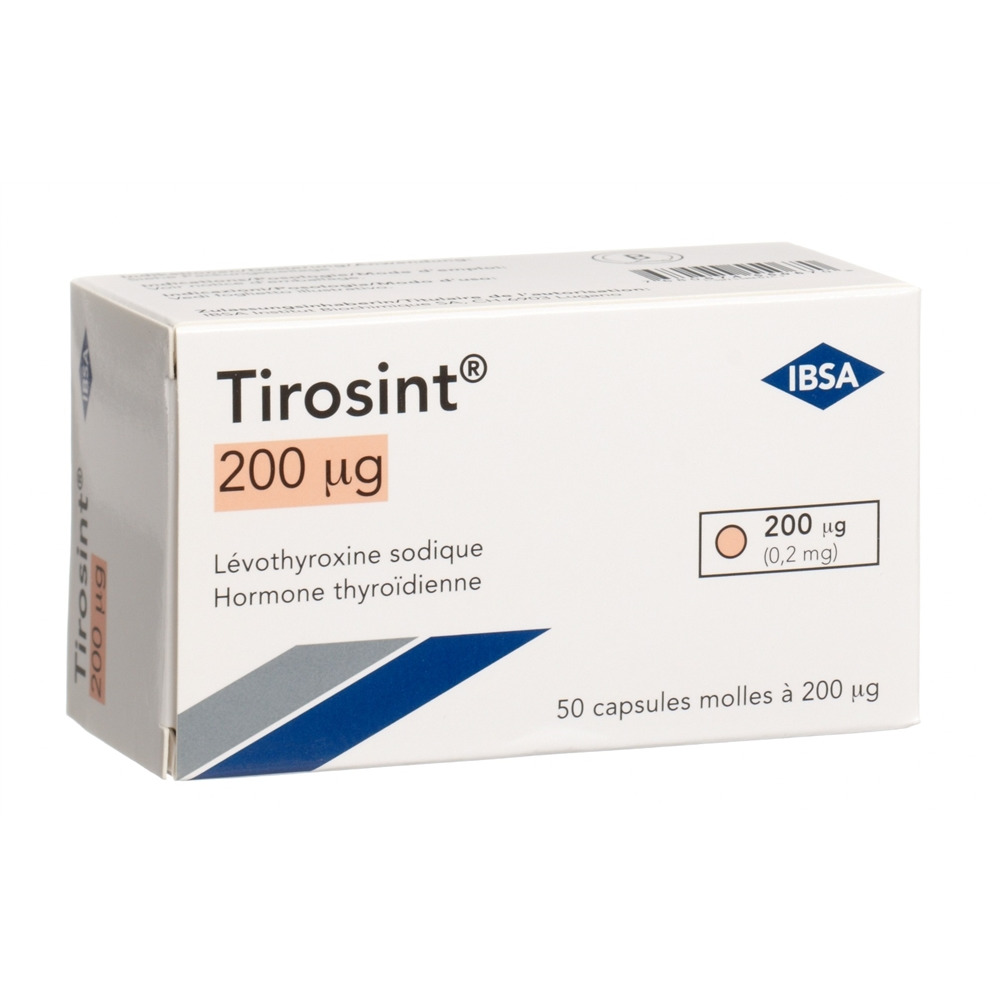 TIROSINT caps moll 200 mcg blist 50 pce, image 2 sur 2