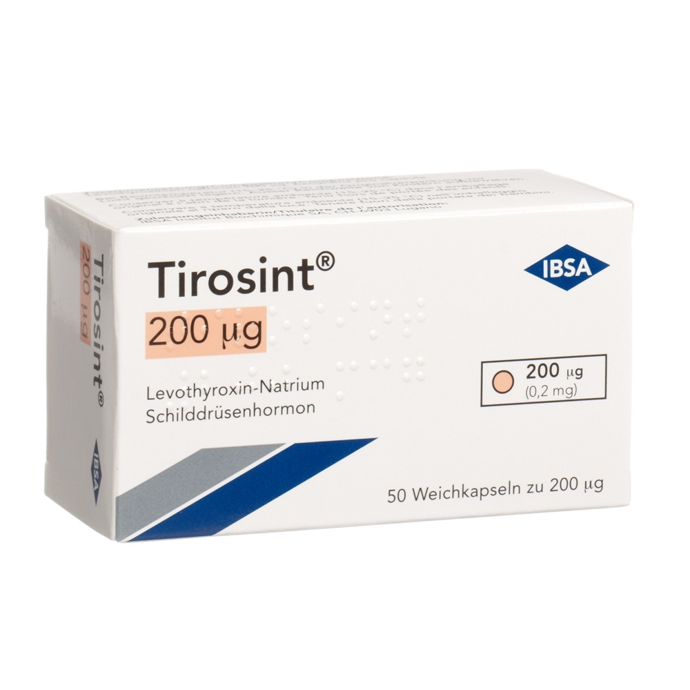 TIROSINT caps moll 200 mcg blist 50 pce