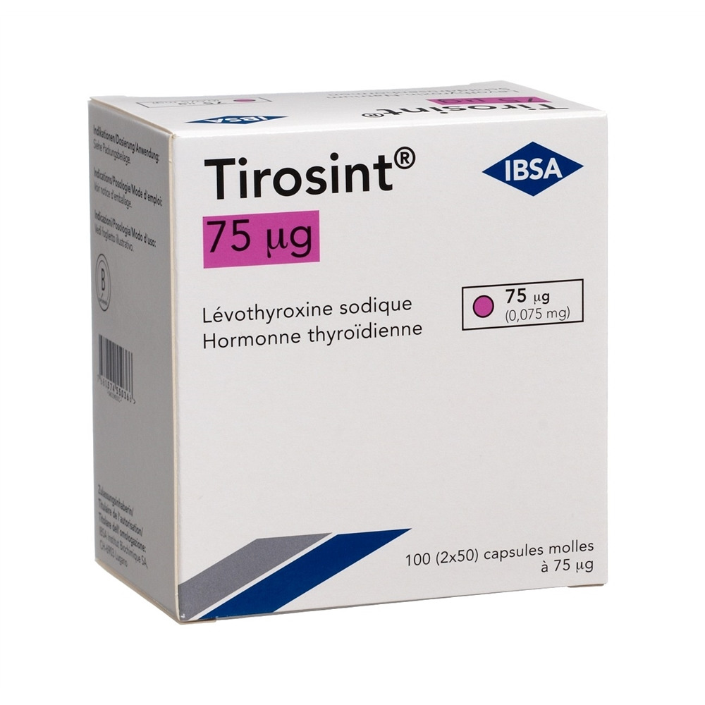 TIROSINT caps moll 75 mcg blist 100 pce, image 2 sur 2