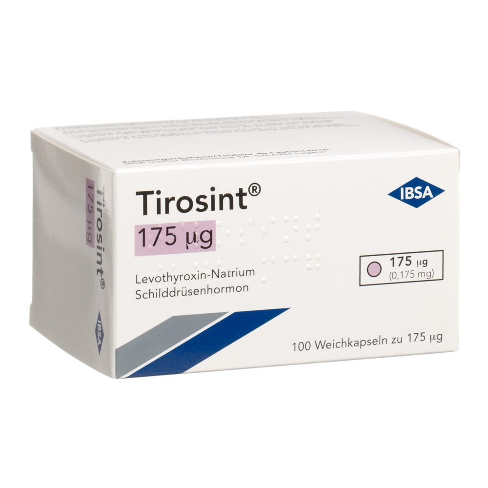 TIROSINT Weichkaps 175 mcg Blist 100 Stk, Hauptbild