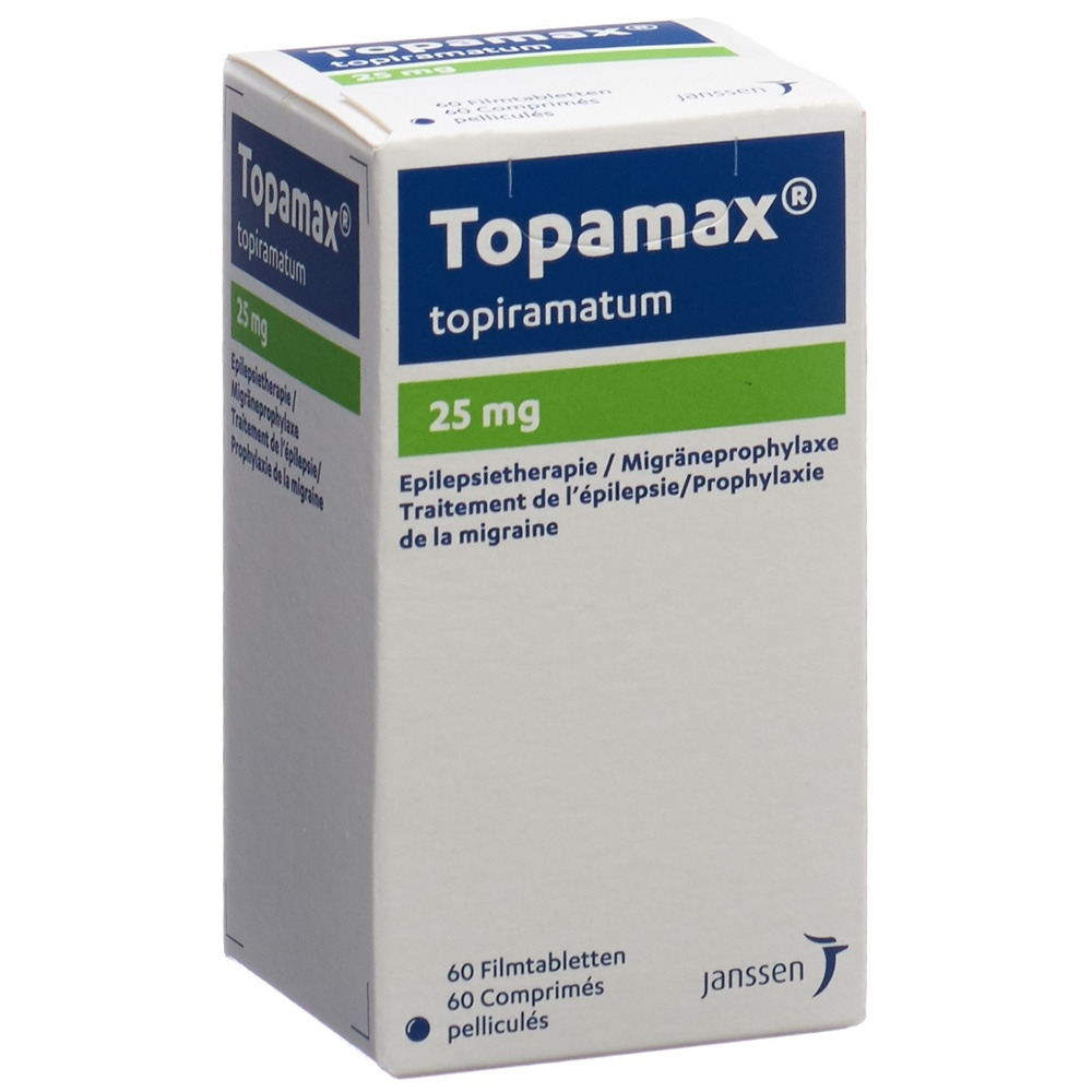 TOPAMAX Filmtabl 25 mg Ds 60 Stk, Hauptbild