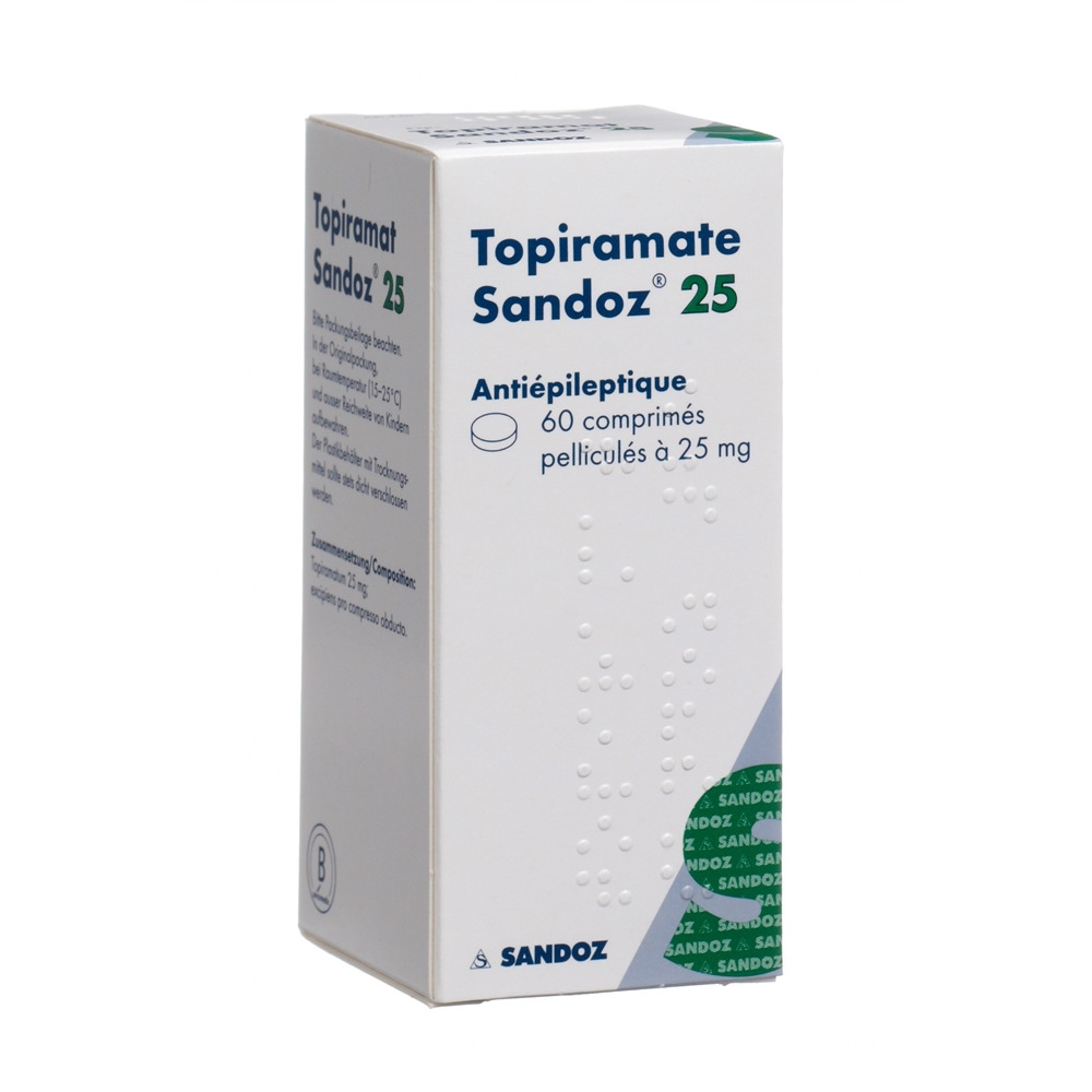TOPIRAMATE Sandoz 25 mg, Bild 2 von 2