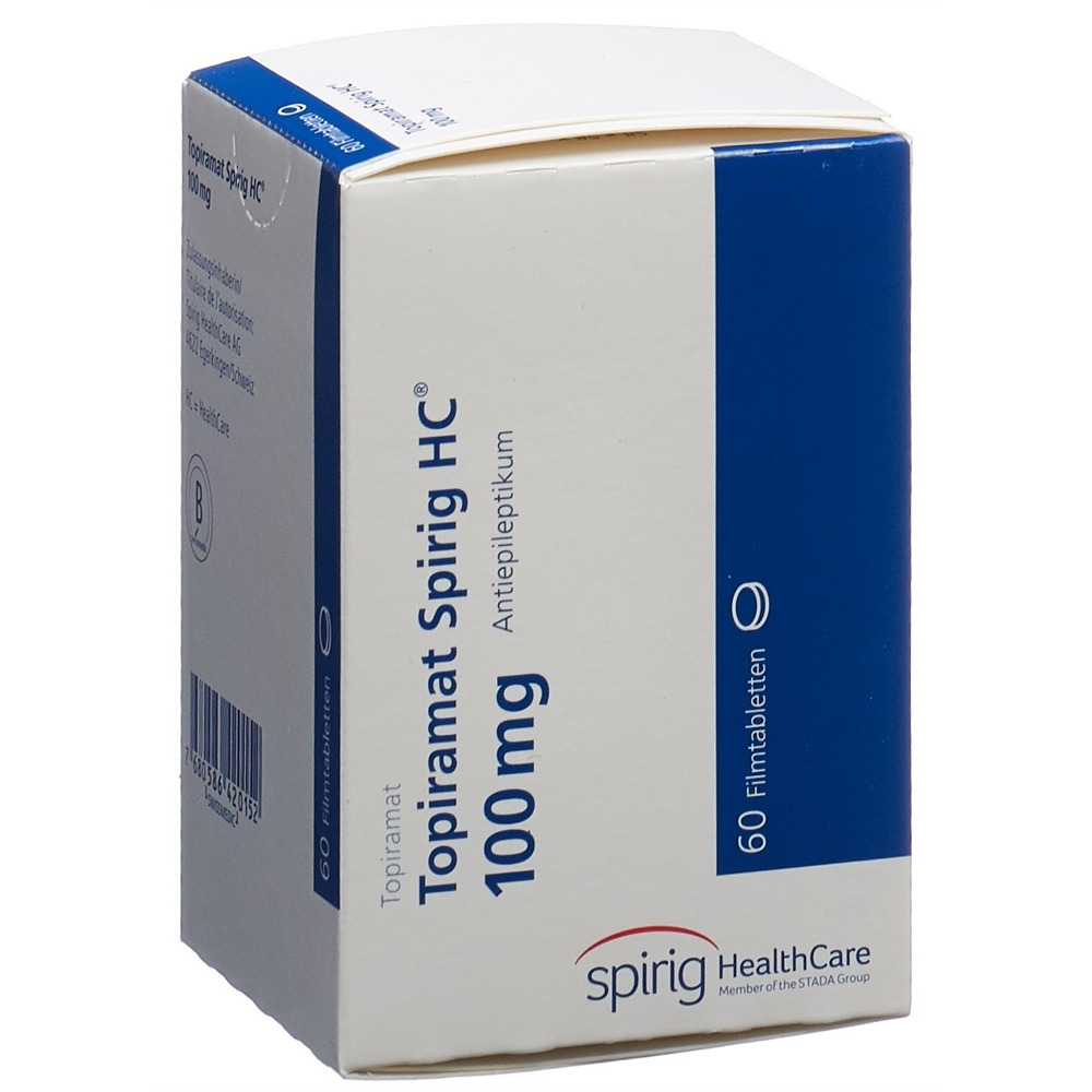 TOPIRAMATE Spirig HC 100 mg, Hauptbild