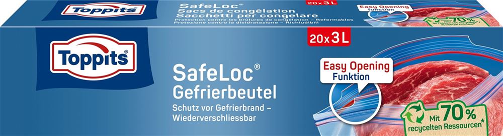 TOPPITS Safeloc sacs