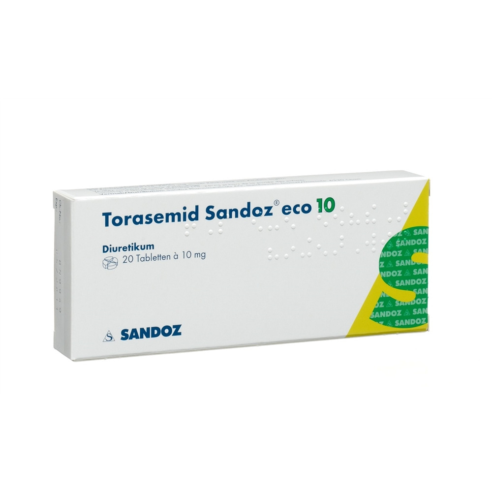 TORASEMIDE eco 10 mg, Hauptbild