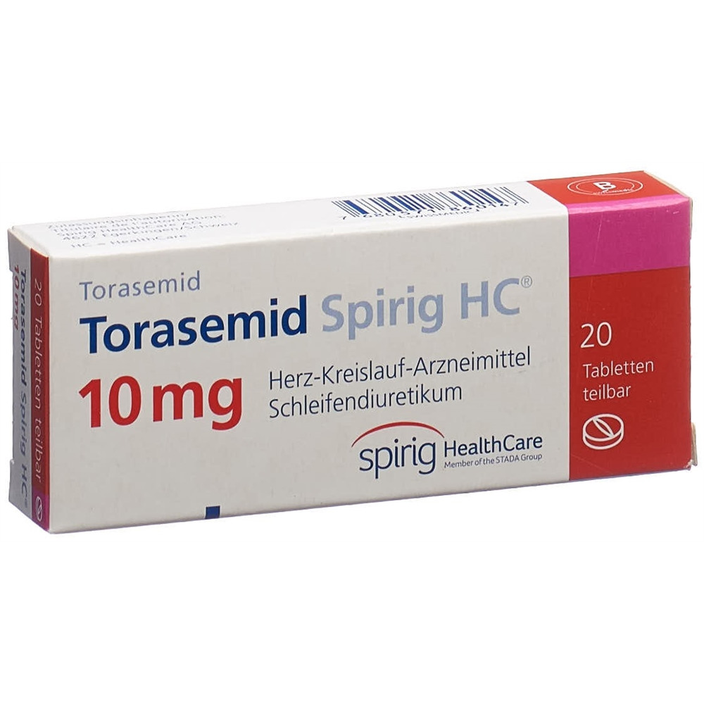 TORASEMIDE Spirig HC 10 mg, Hauptbild