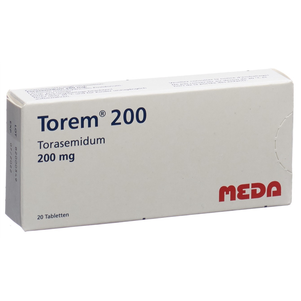 TOREM Tabl 200 mg Blist 20 Stk, Hauptbild