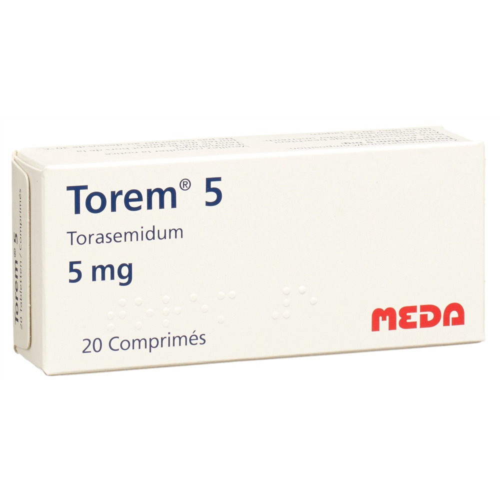 TOREM Tabl 5 mg Blist 20 Stk, Bild 2 von 2