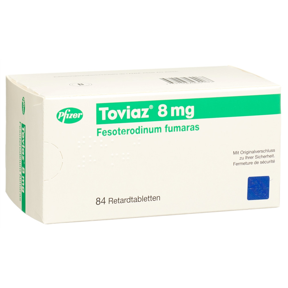 Toviaz Ret Tabl 8 mg Blist 84 Stk, Hauptbild