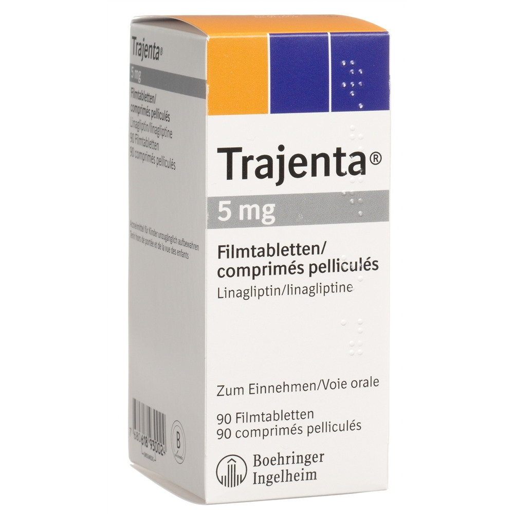 TRAJENTA cpr pell 5 mg blist 90 pce