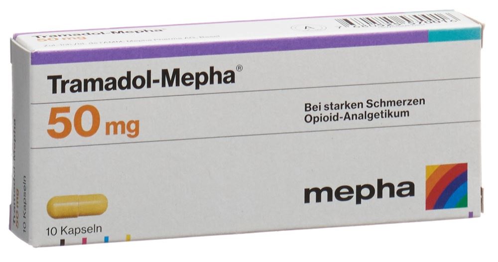 TRAMADOL Mepha 50 mg, image principale