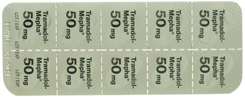 TRAMADOL Mepha 50 mg, image 2 sur 2