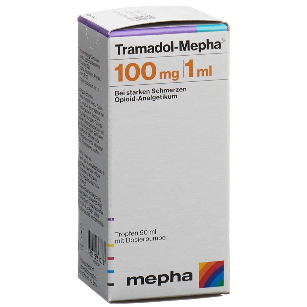 TRAMADOL Mepha 100 mg/ml, image principale