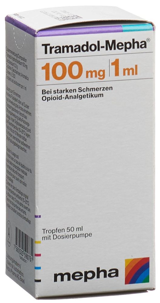 TRAMADOL Mepha 100 mg/ml, image principale