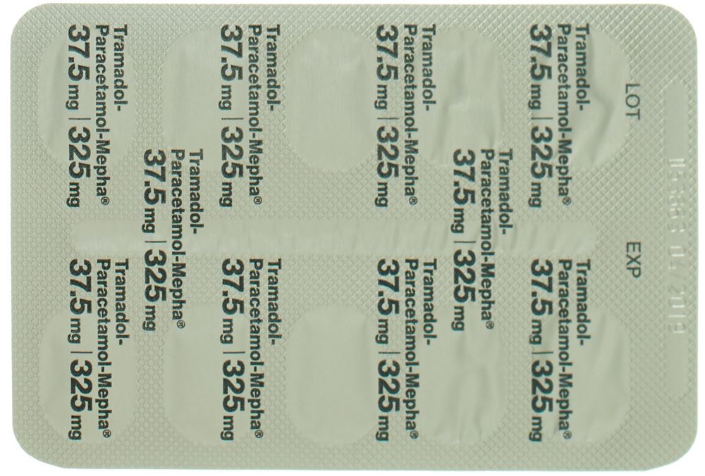 TRAMADOL PARACETAMOL Mepha, image 2 sur 2