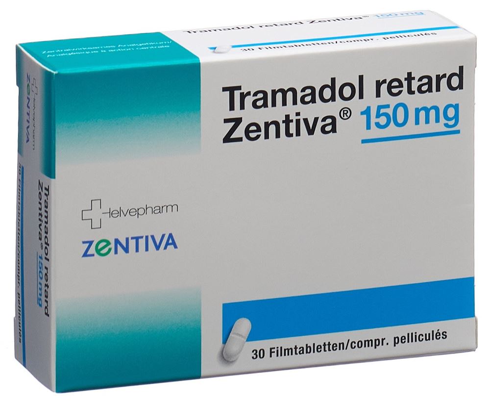 TRAMADOL retard Zentiva 150 mg, image principale TRAMADOL retard Zentiva 150 mg, image principale