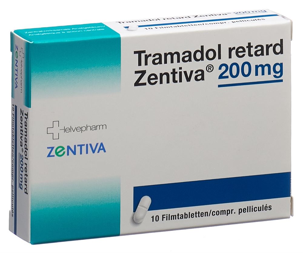 TRAMADOL retard Zentiva 200 mg, image principale TRAMADOL retard Zentiva 200 mg, image principale