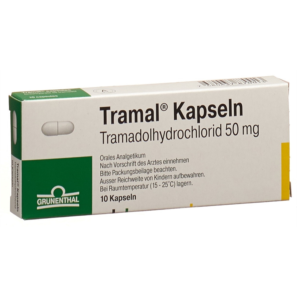 TRAMAL Kaps 50 mg Blist 10 Stk, Hauptbild