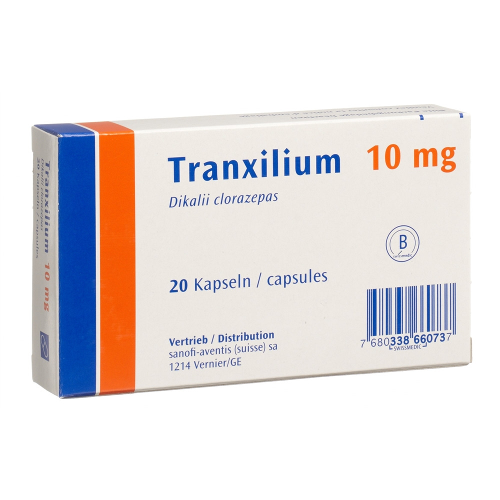 TRANXILIUM caps 10 mg blist 20 pce, image 2 sur 2