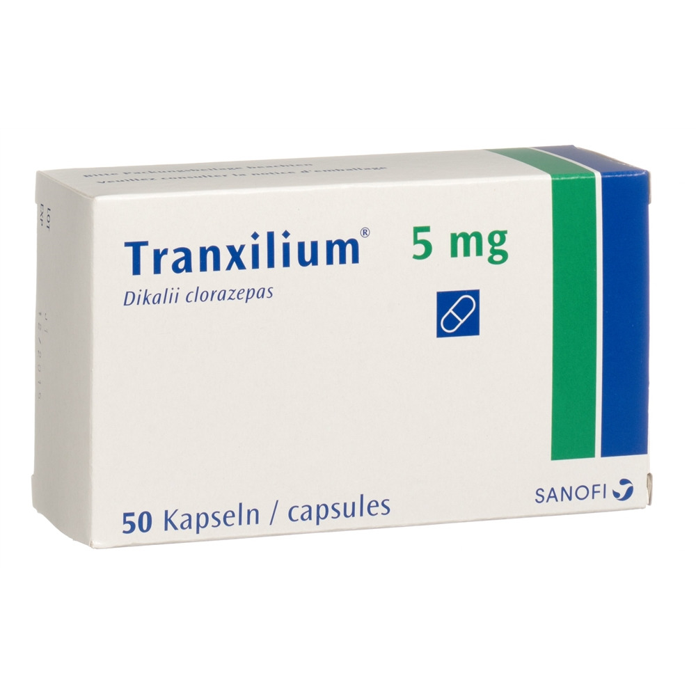 TRANXILIUM caps 5 mg blist 50 pce