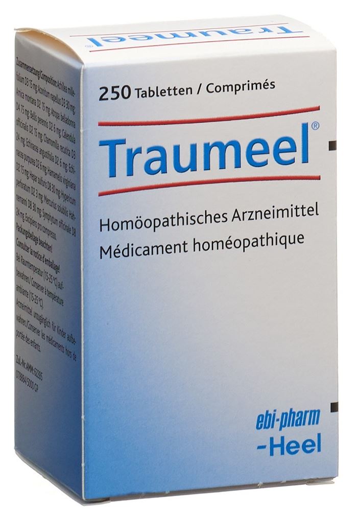 TRAUMEEL cpr bte 250 pce, image principale TRAUMEEL cpr bte 250 pce, image principale