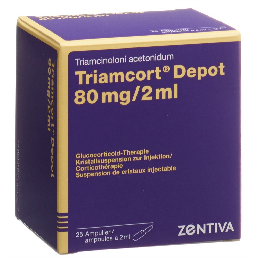 TRIAMCORT Dépôt 80 mg/2ml