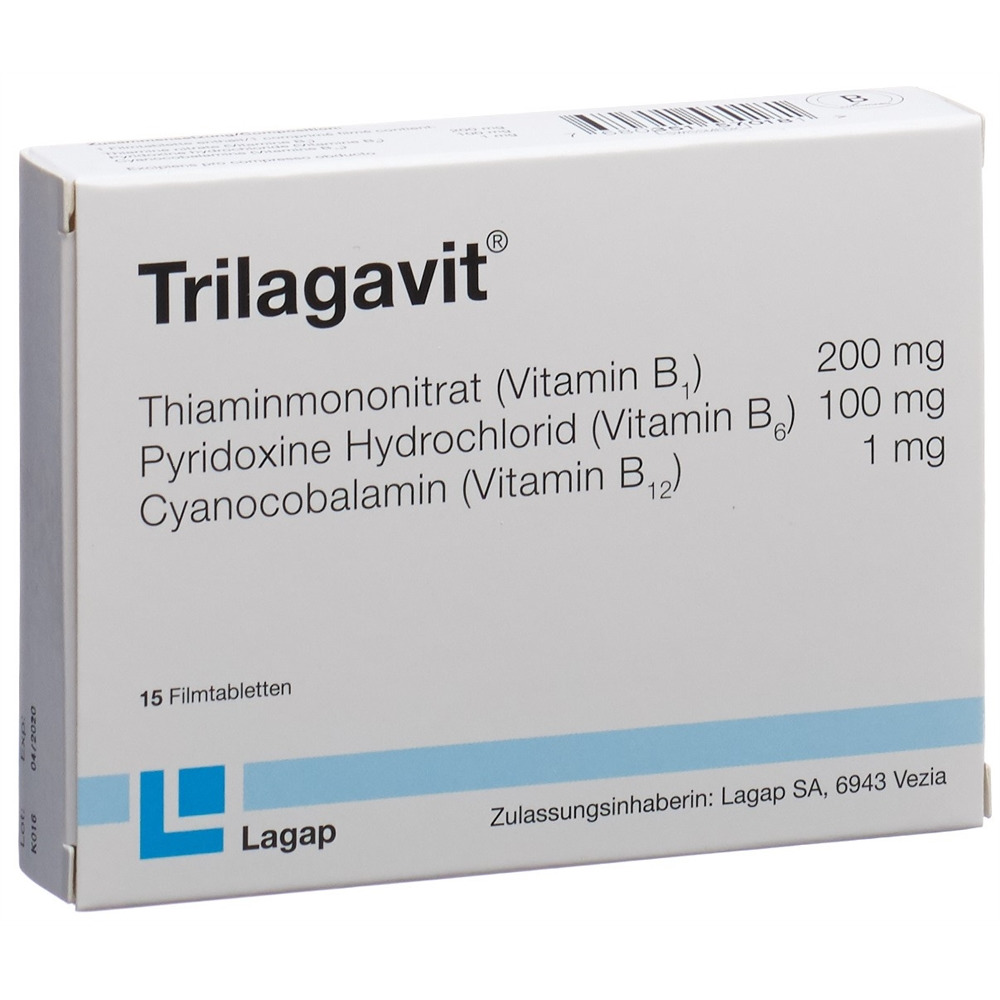 TRILAGAVIT Filmtabl Blist 15 Stk