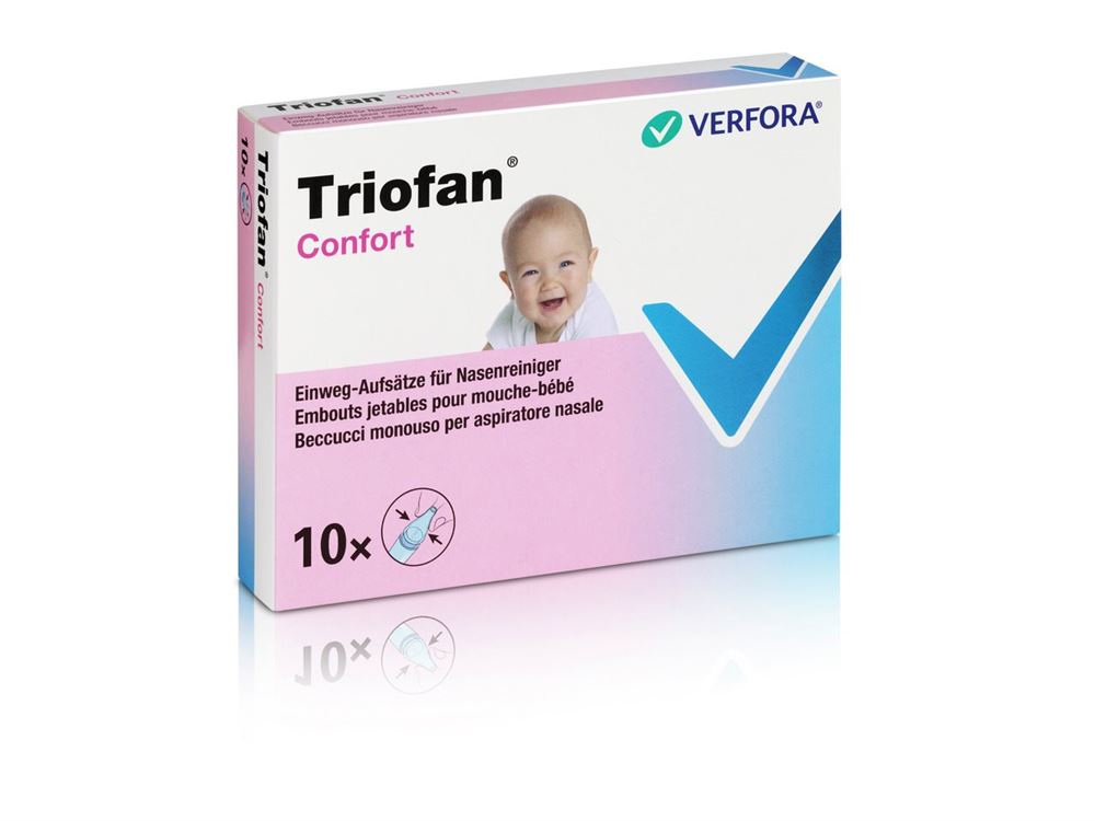 TRIOFAN Confort Aufsätze Nasenreiniger