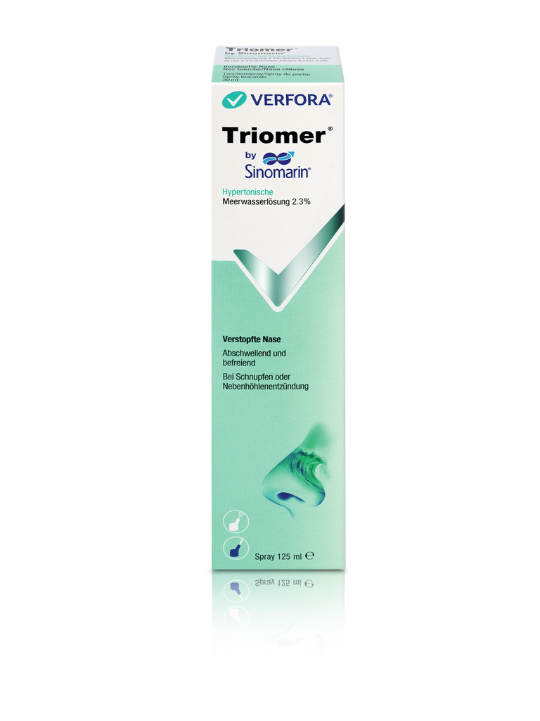 TRIOMER spray nasal Sinomarin hypertonique spr 125 ml