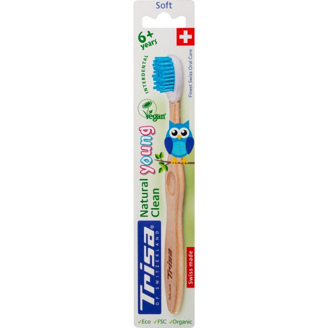 TRISA Natural Clean Holzzahnbürste