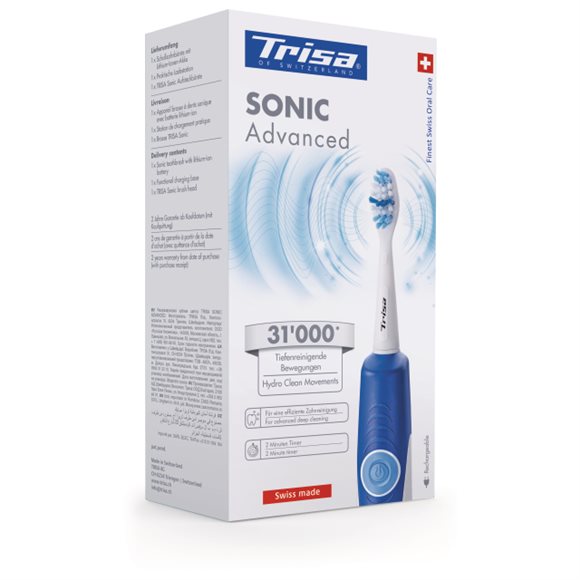 TRISA Sonic Advanced Schallzahnbürste, Hauptbild