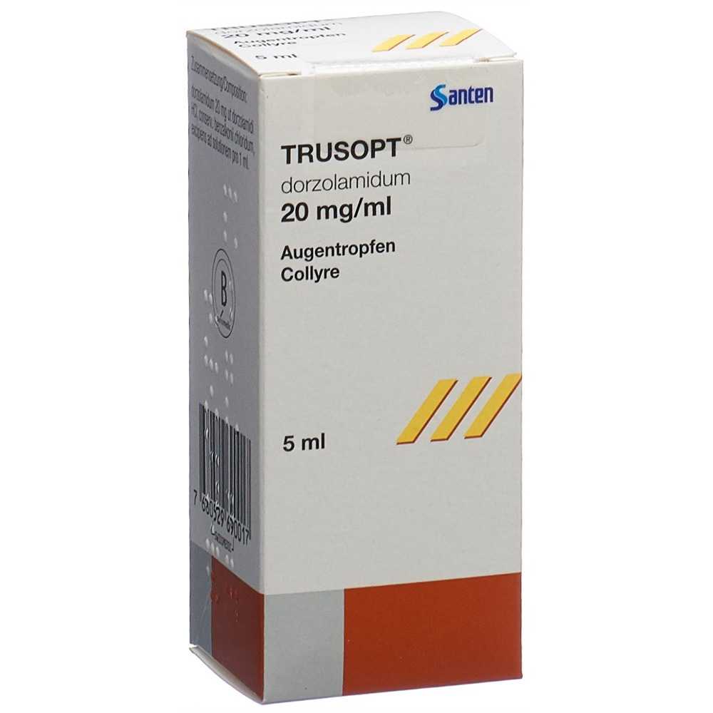 TRUSOPT Gtt Opht 2 % Fl 5 ml, Bild 2 von 2