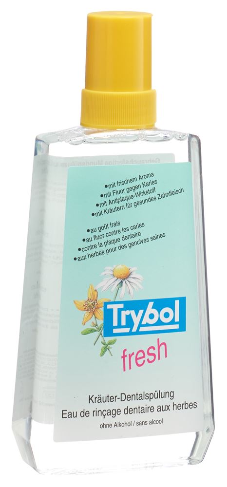 TRYBOL eau de rinçage dentaire aux herbes