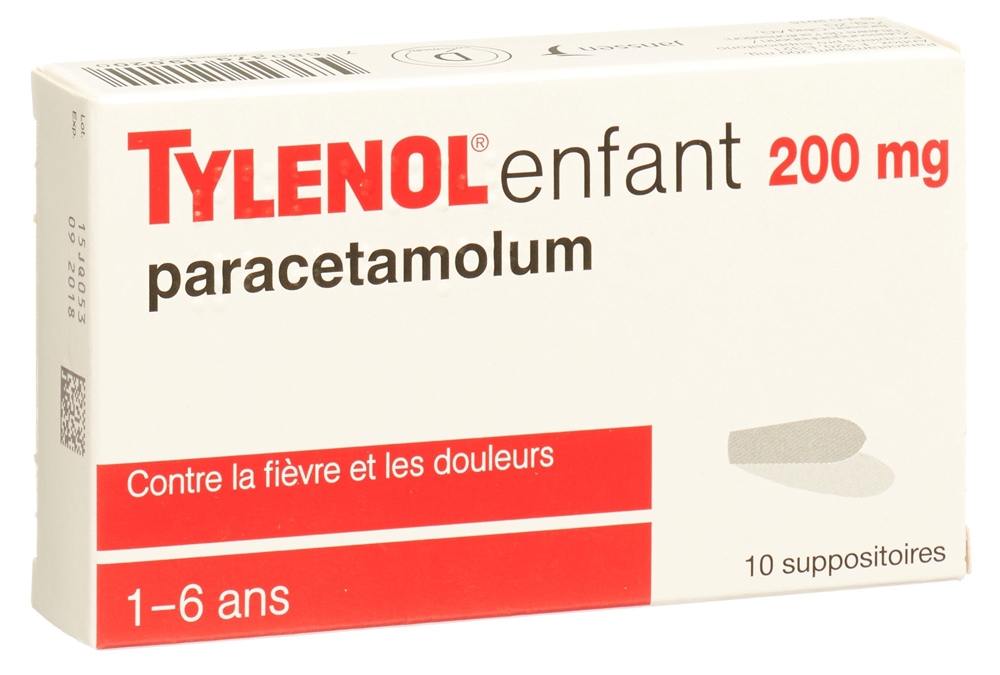 Tylenol Kinder 200 mg, Bild 2 von 2