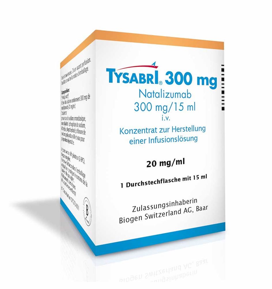 TYSABRI Inf Konz 300 mg/15ml Fl 15 ml, Hauptbild