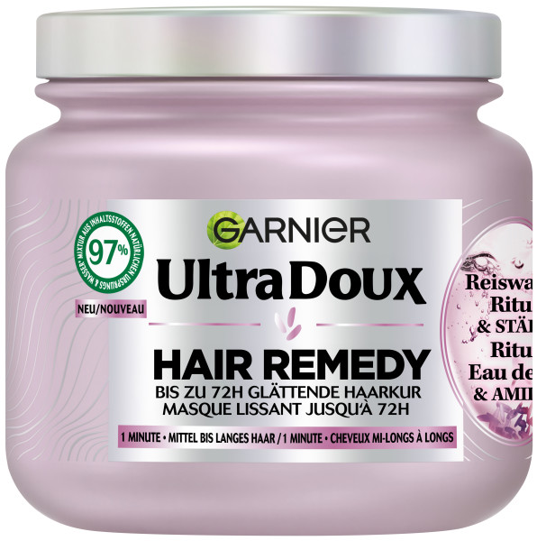 ULTRA DOUX 1-Minute Haarkur Reiswasser, Hauptbild