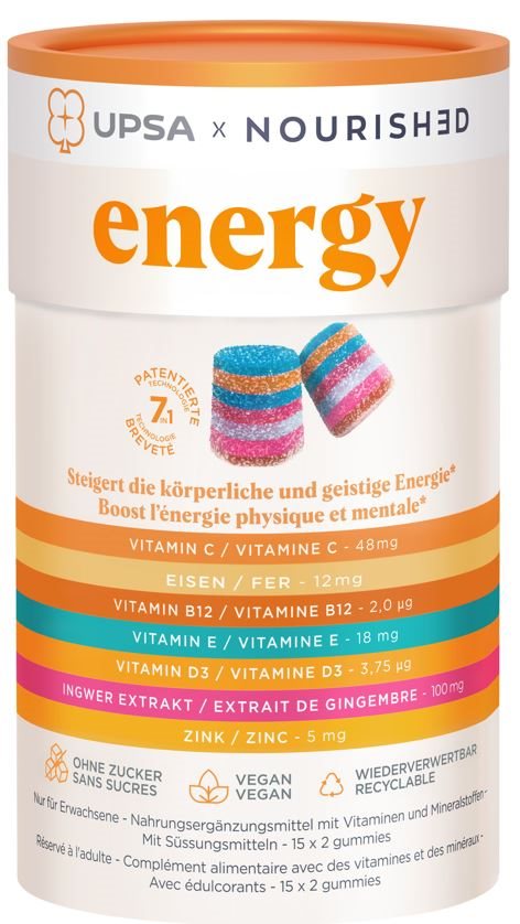 UPSA Energy gummies, image principale