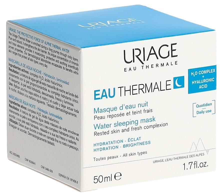 URIAGE Eau Thermale Maske für die Nacht