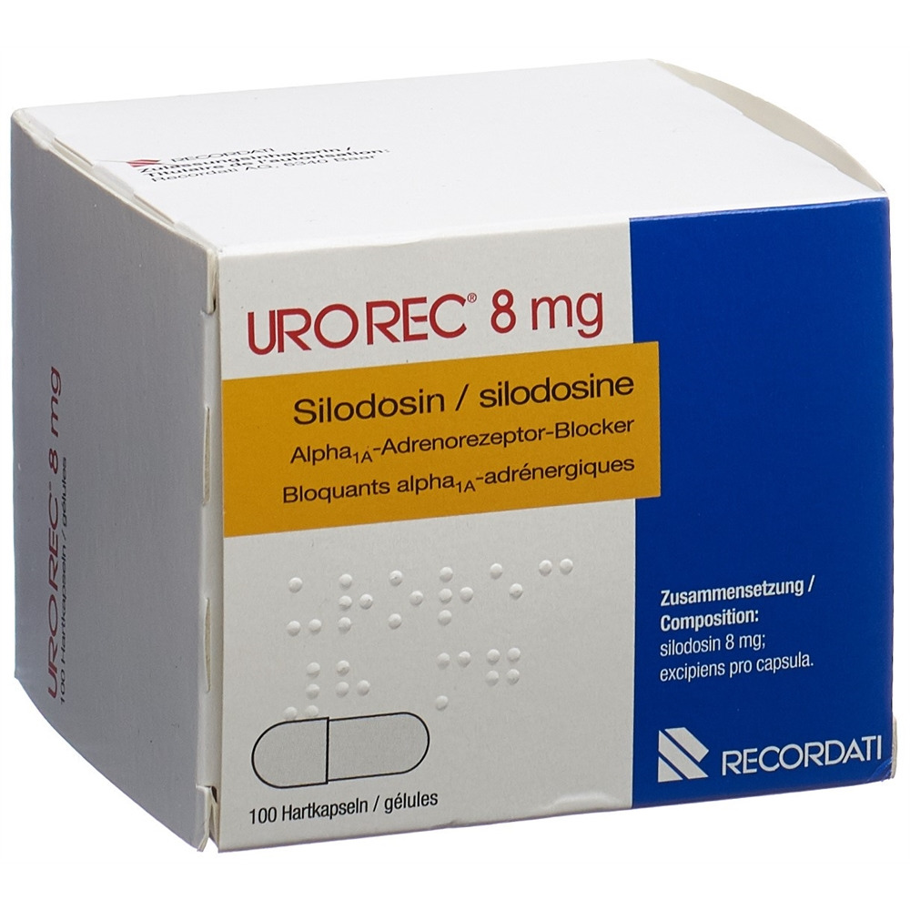 UROREC caps 8 mg blist 100 pce