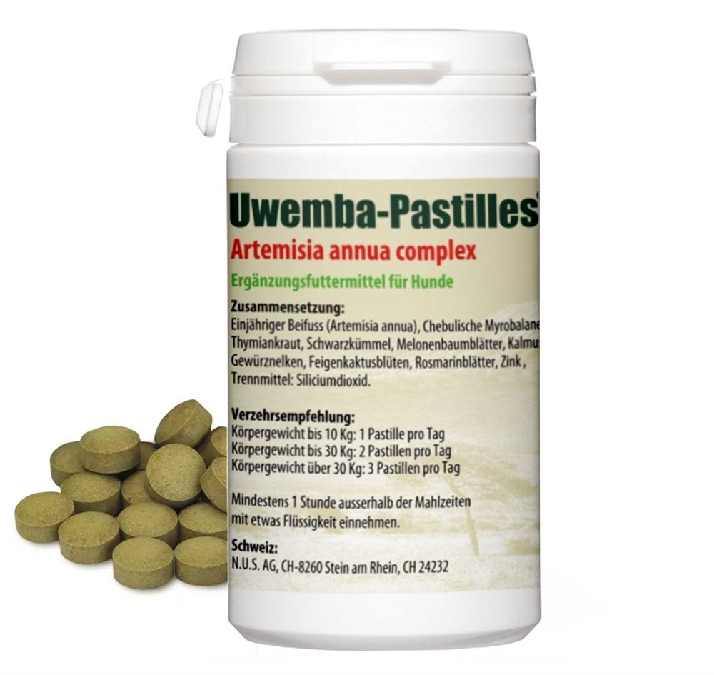 UWEMBA-PASTILLES Artemisia Complex – Mit Artemisia annua (Einjähriger Beifuss) 500 mg