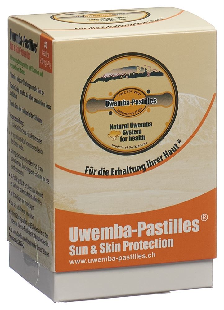 UWEMBA-PASTILLES Sun & Skin Protection 900 mg