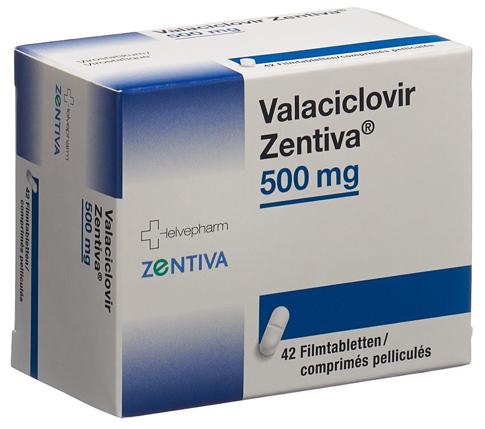 VALACICLOVIR Zentiva 500 mg, image principale