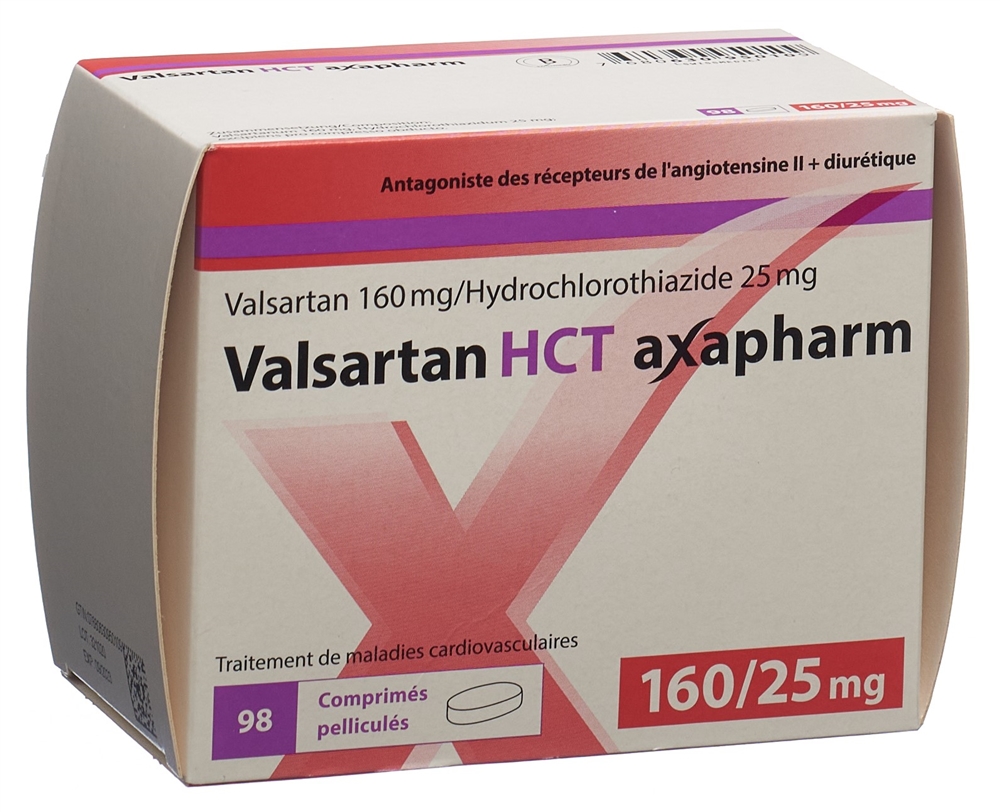 VALSARTAN HCT axapharm, image 2 sur 2