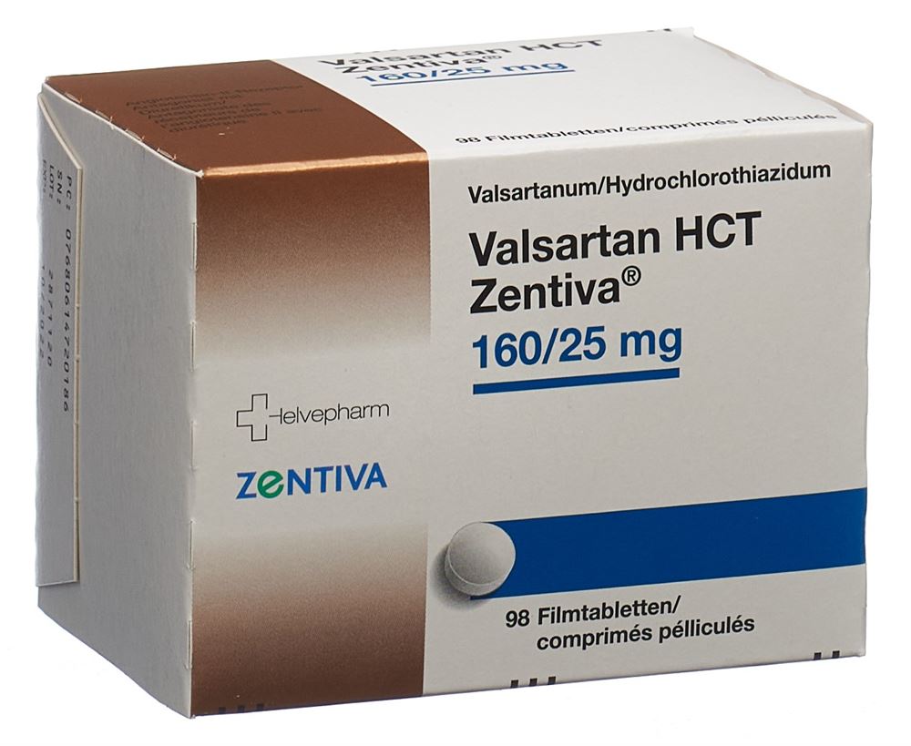 VALSARTAN HCT Zentiva, image principale