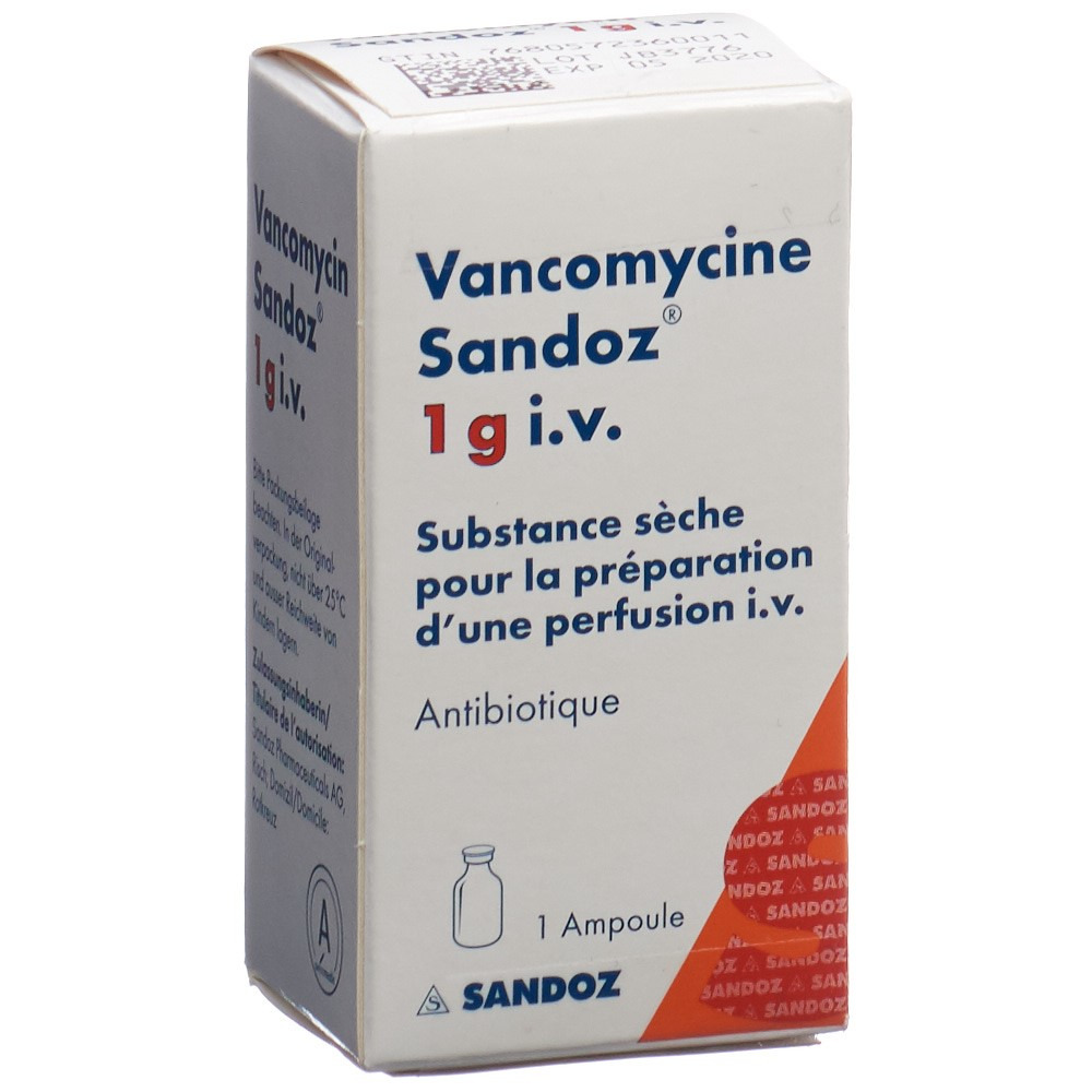 VANCOMYCINE Sandoz 1 g, Bild 2 von 2