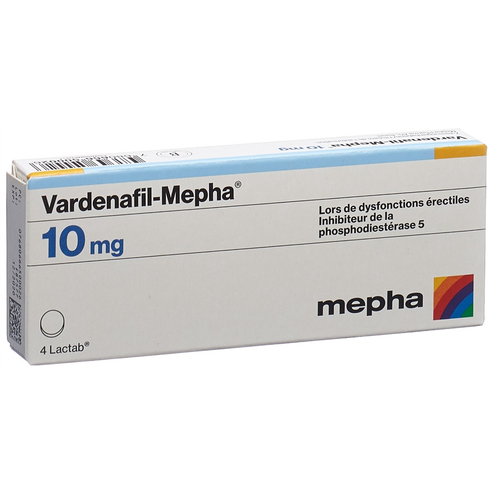 VARDENAFIL Mepha 10 mg, Bild 2 von 2