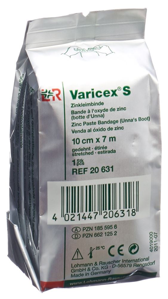 VARICEX S bande à l'oxyde de zinc, image principale